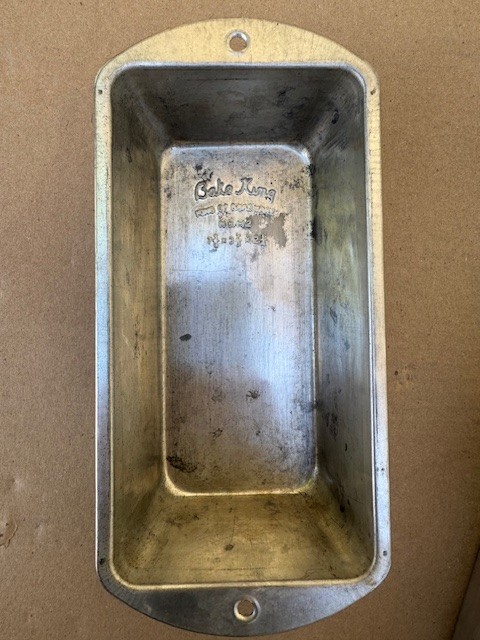 Set of 2 Vintage Bake King No. H2 7 5/8 x 3 7/8 x 2 1/4 Loaf Bread Cake Pan
