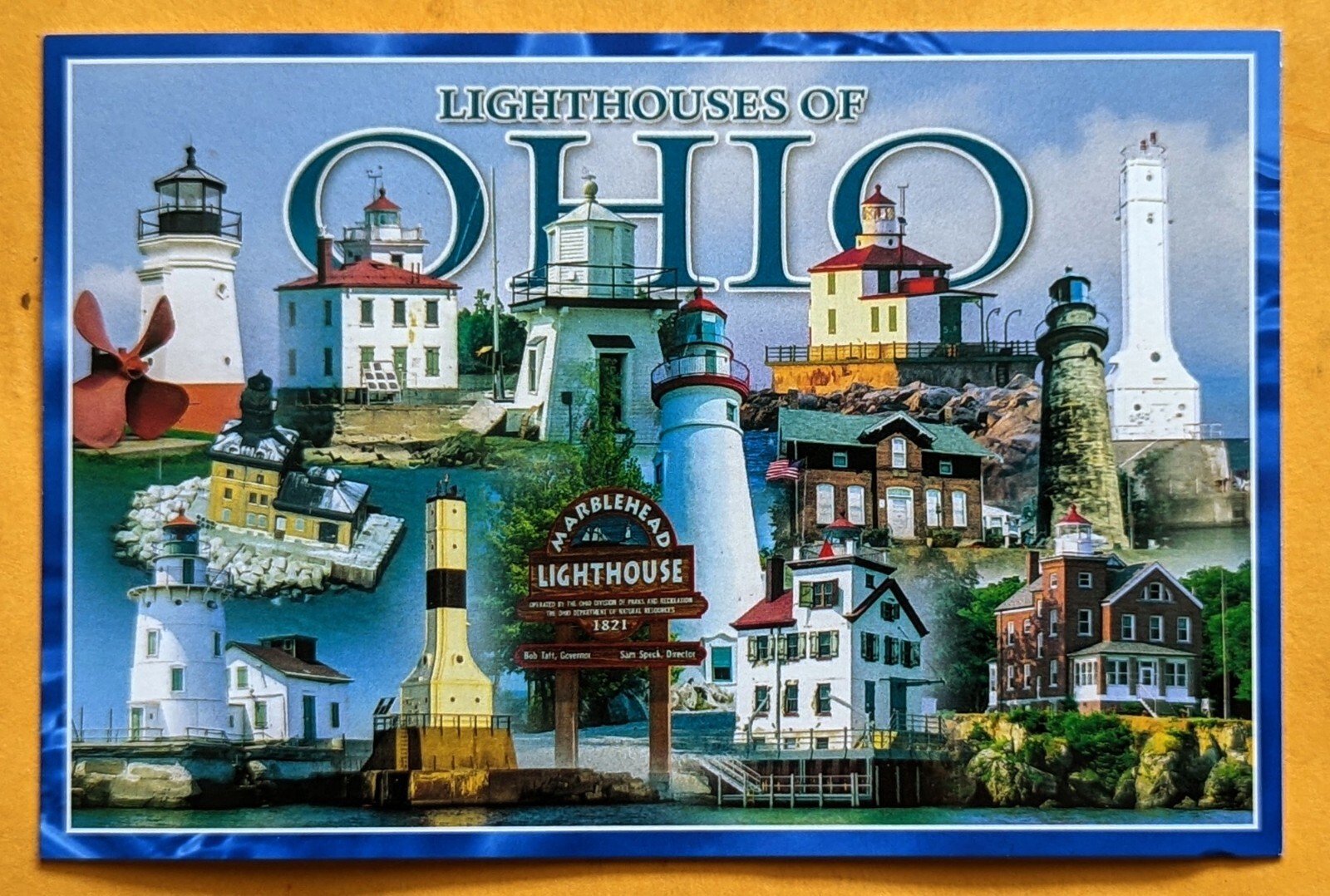 Postcard OH: Lighthouses of Ohio. Postcard OH: Lighthouses of Ohio.