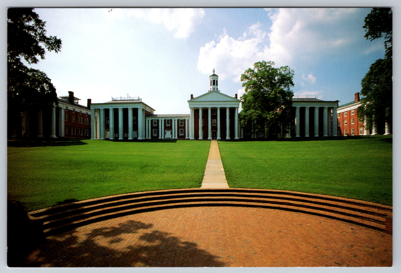 c1990s Washington Lee University Lexington VA Falling Spring Postcard