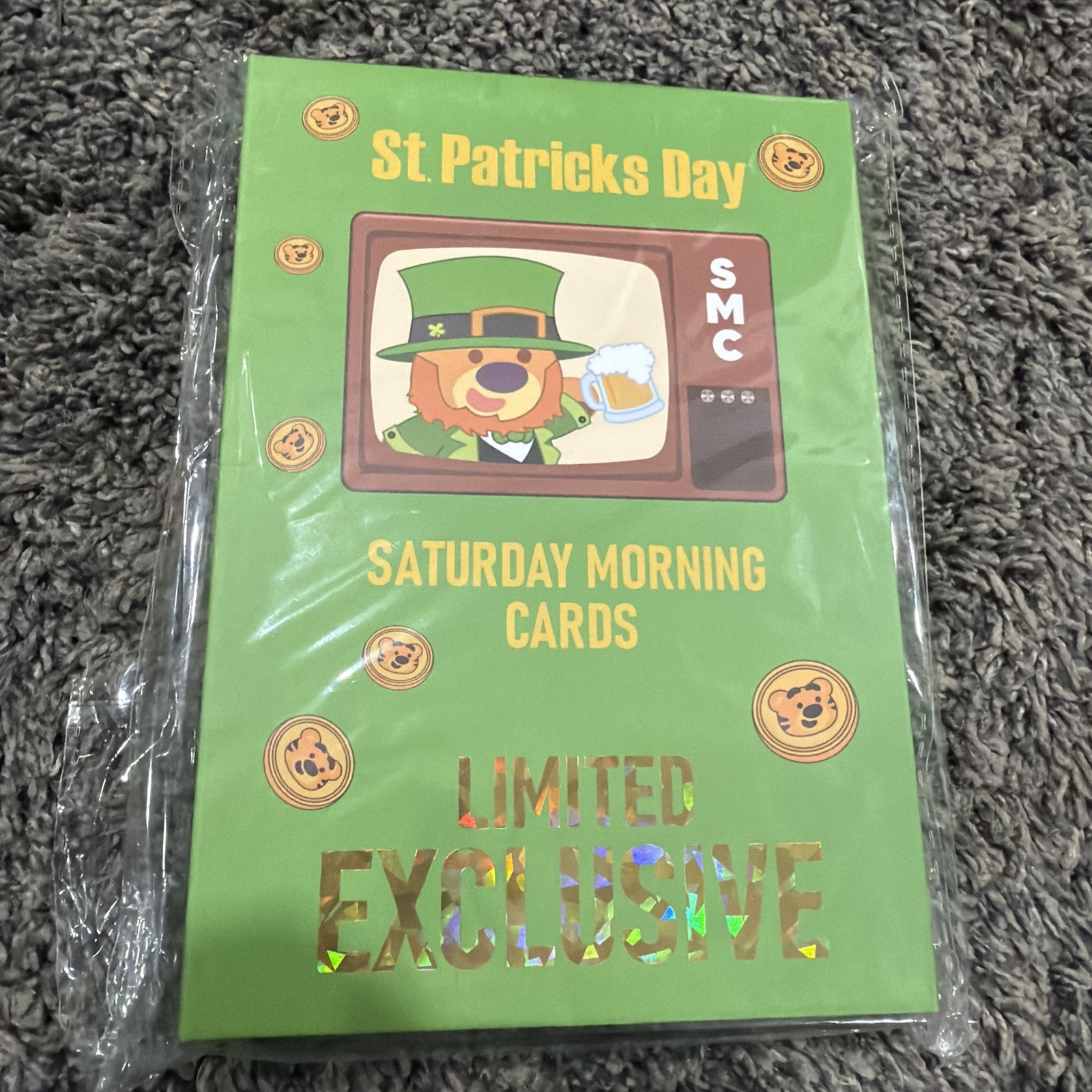 Saturday Morning Cards Special Edition St. Pattys  Day Sketch In Every Box 1/1