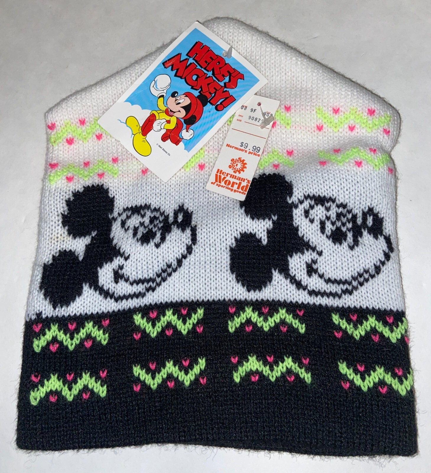 New With Tags Disney \'Here\'s Mickey\' Winter Hat - Read Description - 