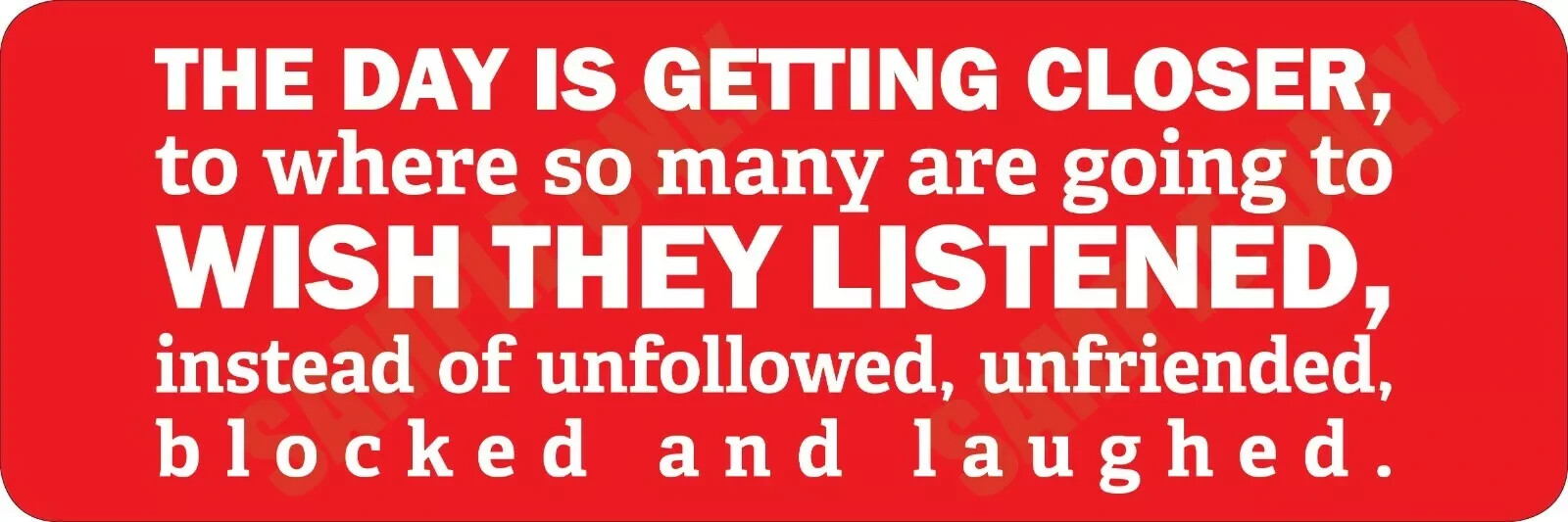Patriots - The Day is getting Closer - Trump 2026 Bumper Sticker