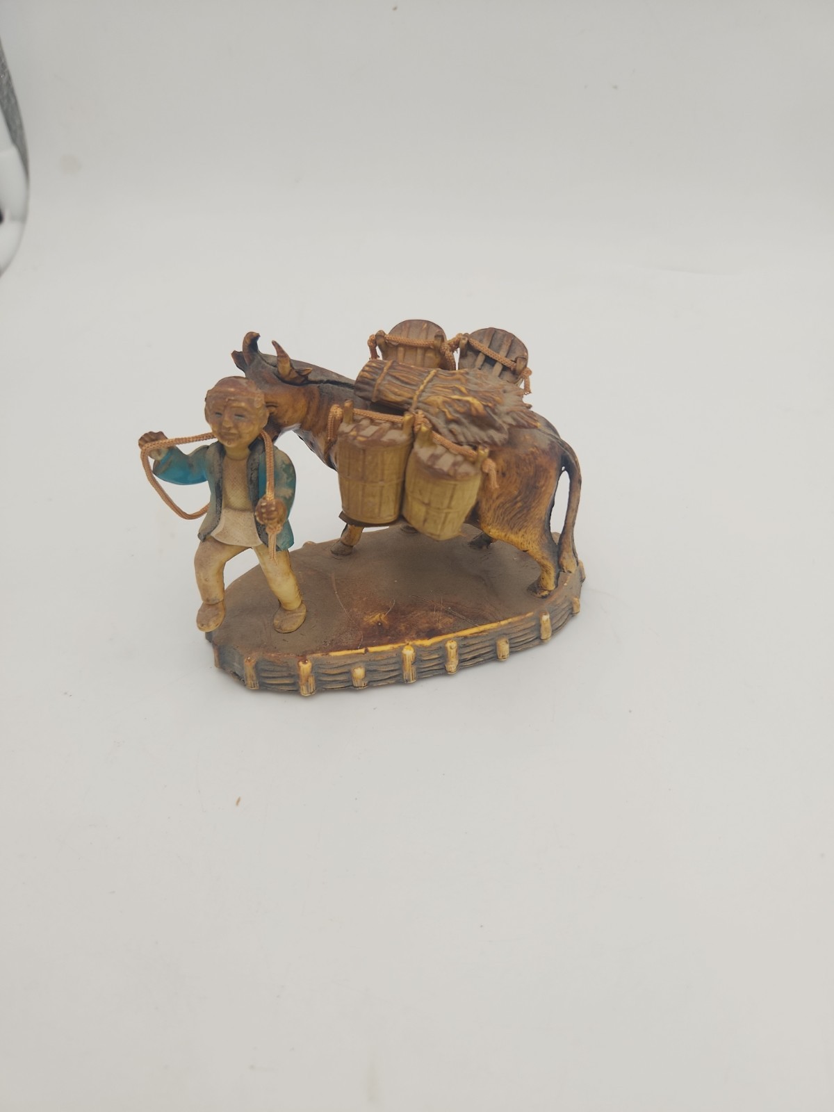 Vintage Japanese Resin Way Of Living Figurine