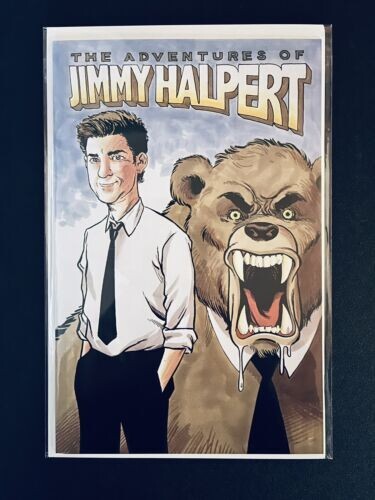 THE OFFICE THE ADVENTURES OF JIMMY HALPERT COMIC BOOK BY TONE RODRIGUEZ AUTO COA THE OFFICE THE ADVENTURES OF JIMMY HALPERT COMIC BOOK BY TONE RODRIGUEZ AUTO COA