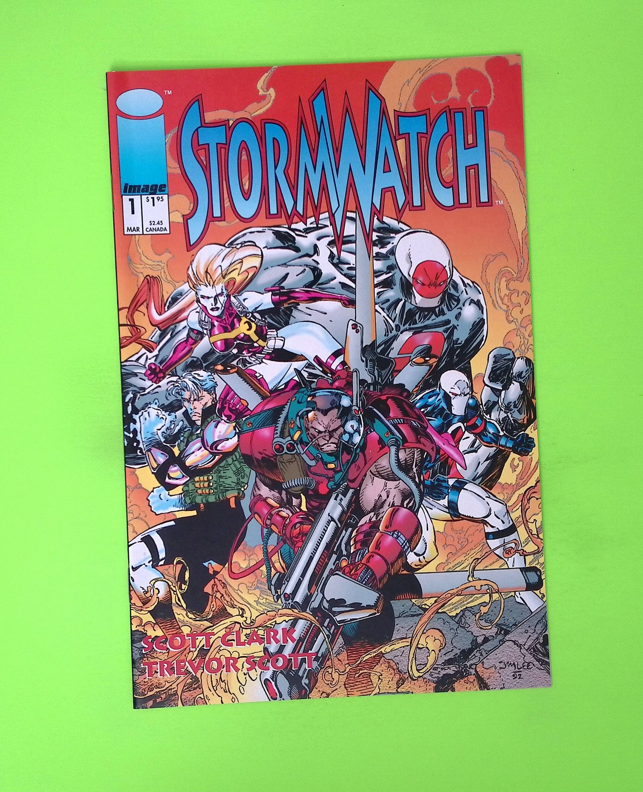 Stormwatch #1 Vol. 1 1993 Image Comics 1st App High Grade Comic Book Q141-169