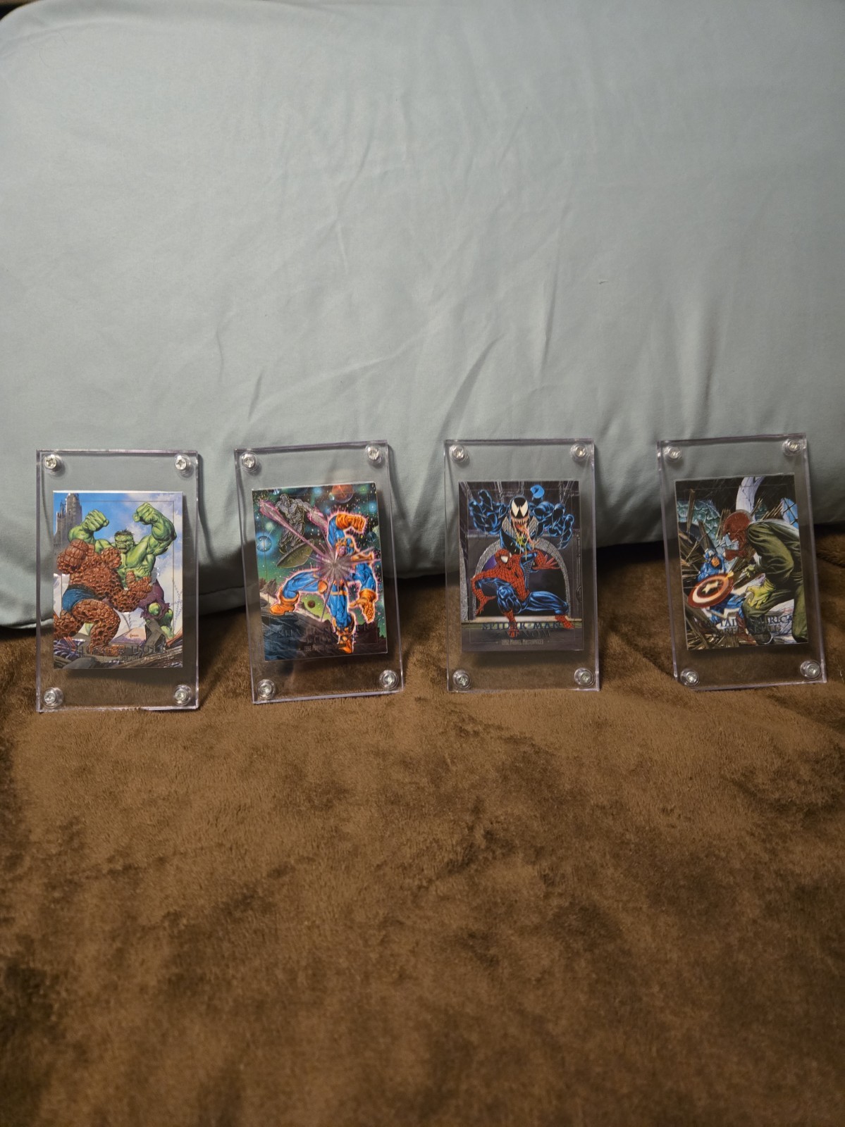 SkyBox 1992 Marvel Masterpieces #1-2D, 4-5D Non-Sport Trading Card