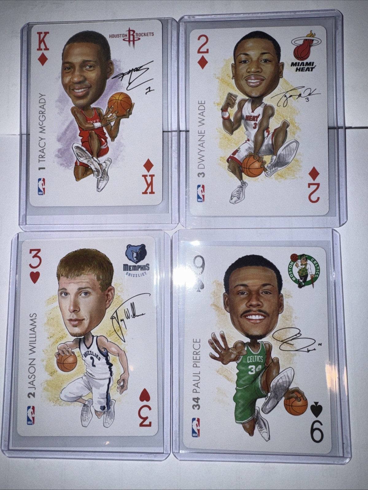 2004-05 ALL PRO NBA Playing Cards LOT Dwayne McGrady Pierce Williams GEM💎