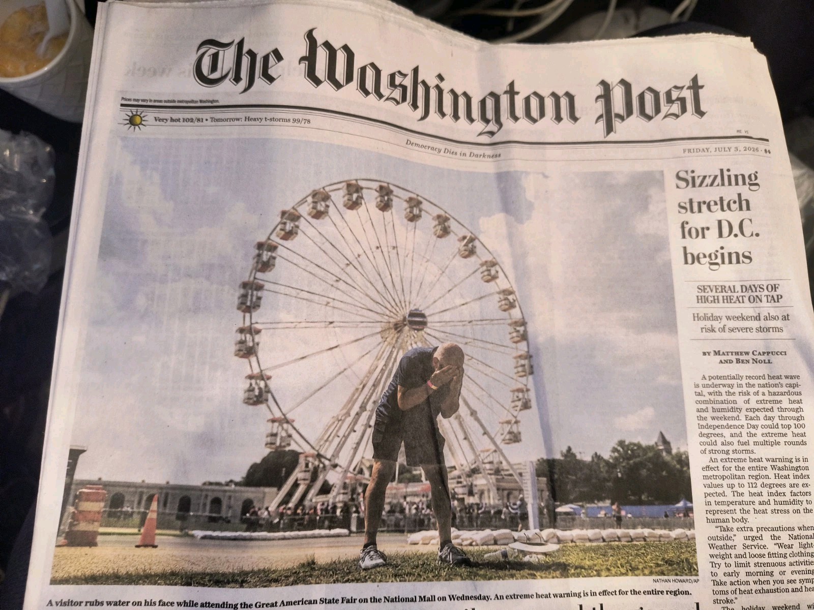 The Washington Post Friday July 3 2026 The Washington Post Friday July 3 2026
