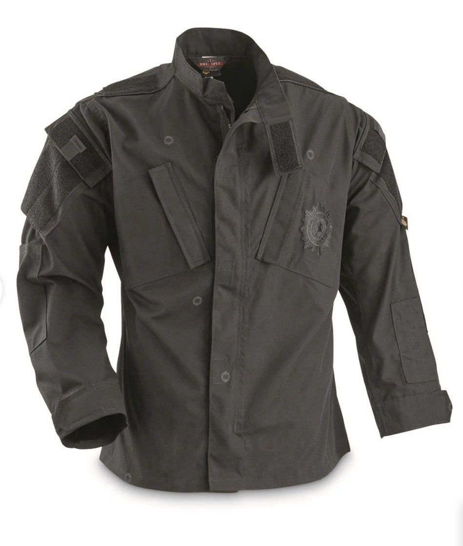 XL Guatemalan Military Surplus Ripstop PNC Uniform Jacket Dark Blue