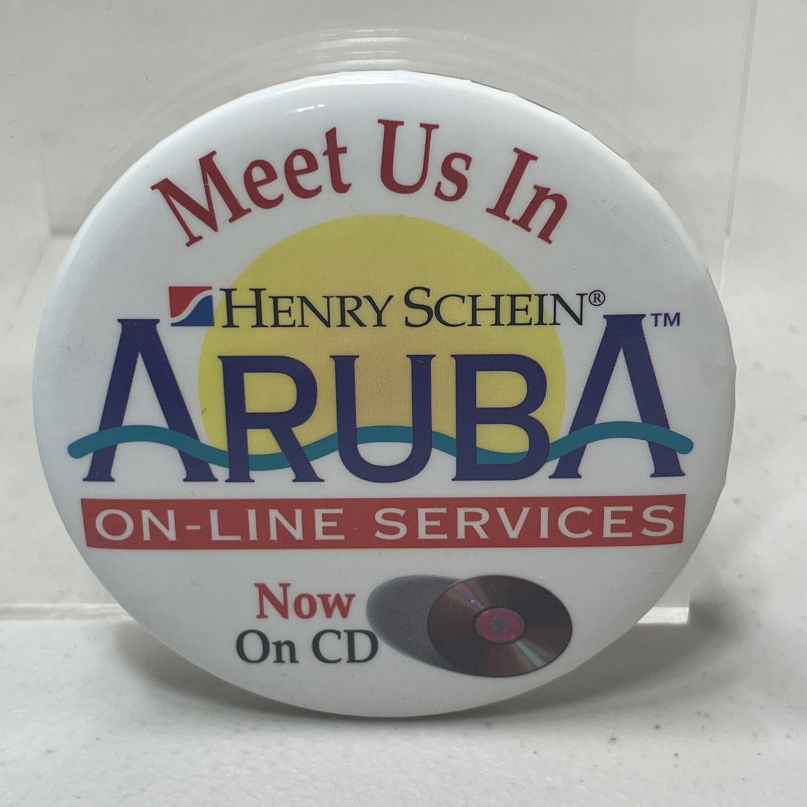 Henry Schein Dental Tool Pinback Button Pin Aruba Meeting Pin Button Henry Schein Dental Tool Pinback Button Pin Aruba Meeting Pin Button