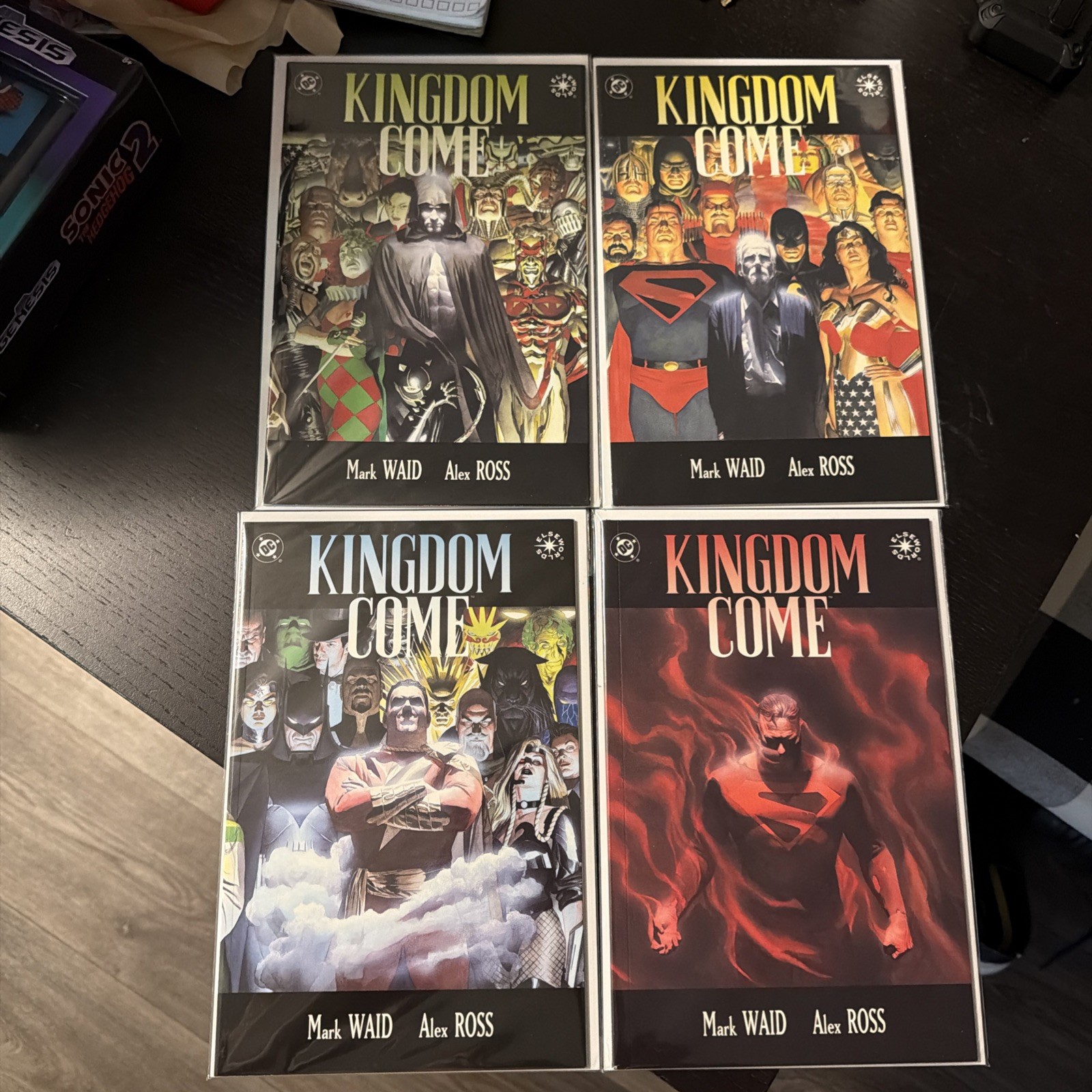 Kingdom Come 1-4  1st prints NM or higher on all four
