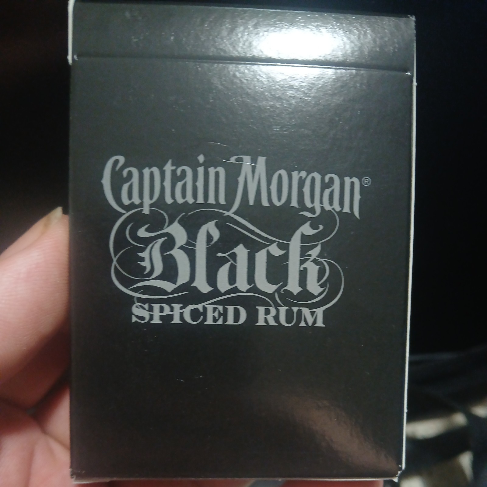 Captain Morgan Black Spiced Rum Playing Cards - Promo VGC Vintage