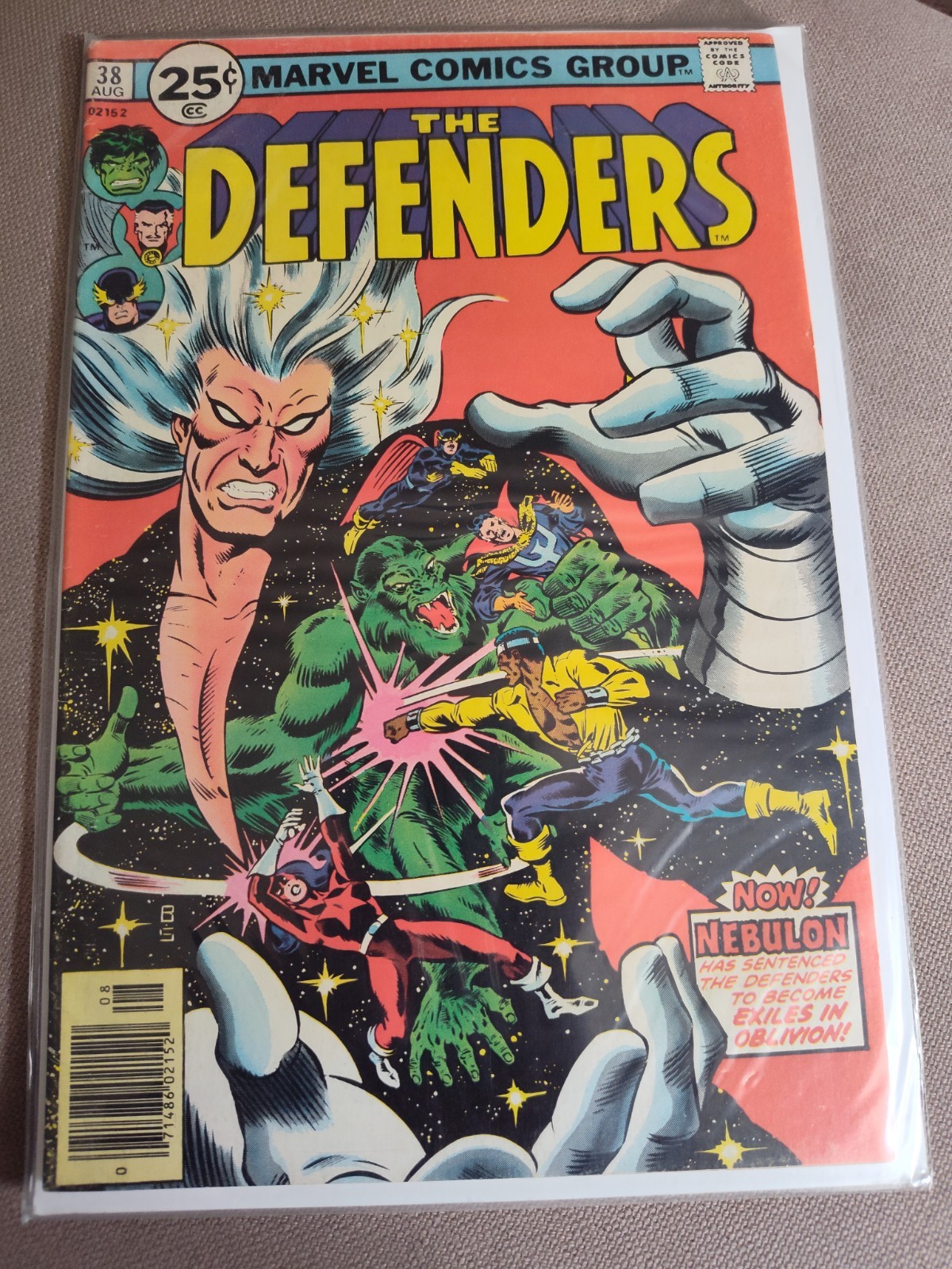 The Defenders #38 (August 1976 Marvel Comics)