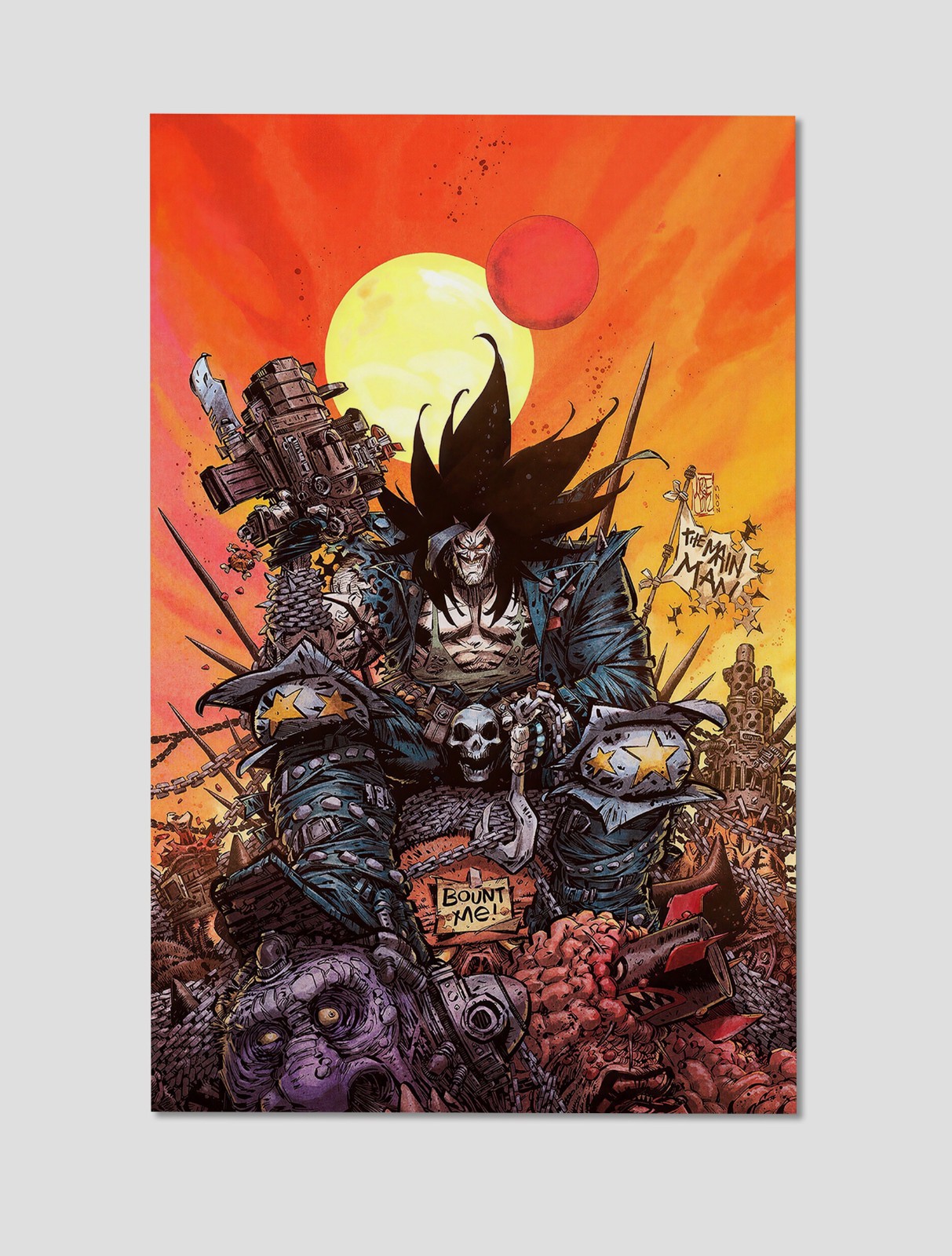 Lobo The Main Man Bounty Hunter Premium Giclee Print Poster 11