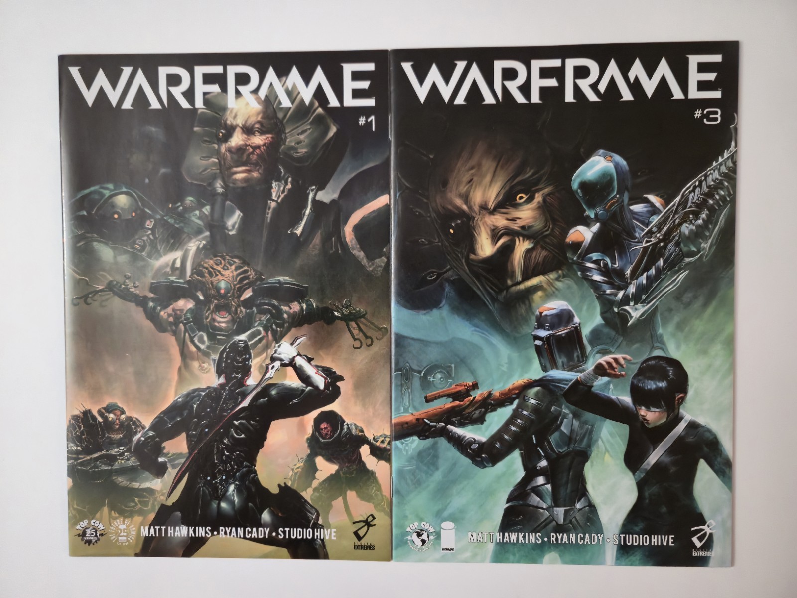 WARFRAME #1 #3 NM+ LIMITED SERIES BASED ON VIDEO GAME TOP COW COMICS KEY HTF WARFRAME #1 #3 NM+ LIMITED SERIES BASED ON VIDEO GAME TOP COW COMICS KEY HTF