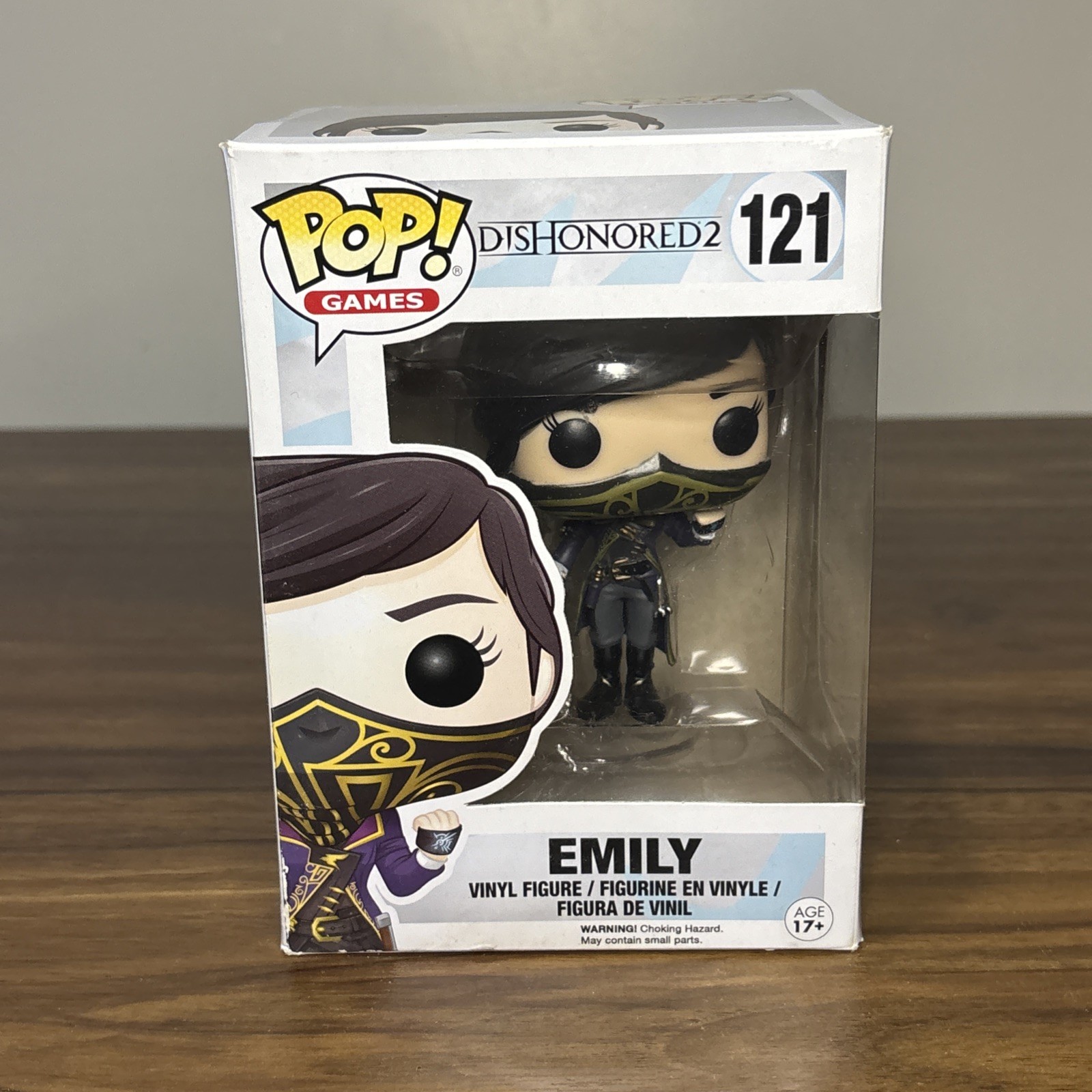 Emily #121 Dishonored 2 - Funko Pop Games Figure & Box