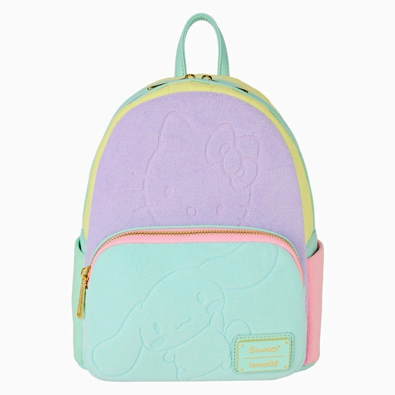 Loungefly LE Sanrio Hello Kitty & Friends Pastel Colorblock Mini Backpack