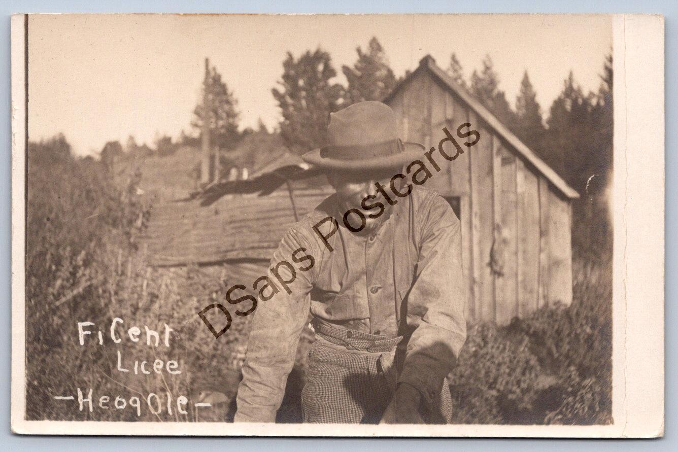 K66/ Interesting RPPC Postcard c1910 Early Native American Indian Cabin 246 K66/ Interesting RPPC Postcard c1910 Early Native American Indian Cabin 246