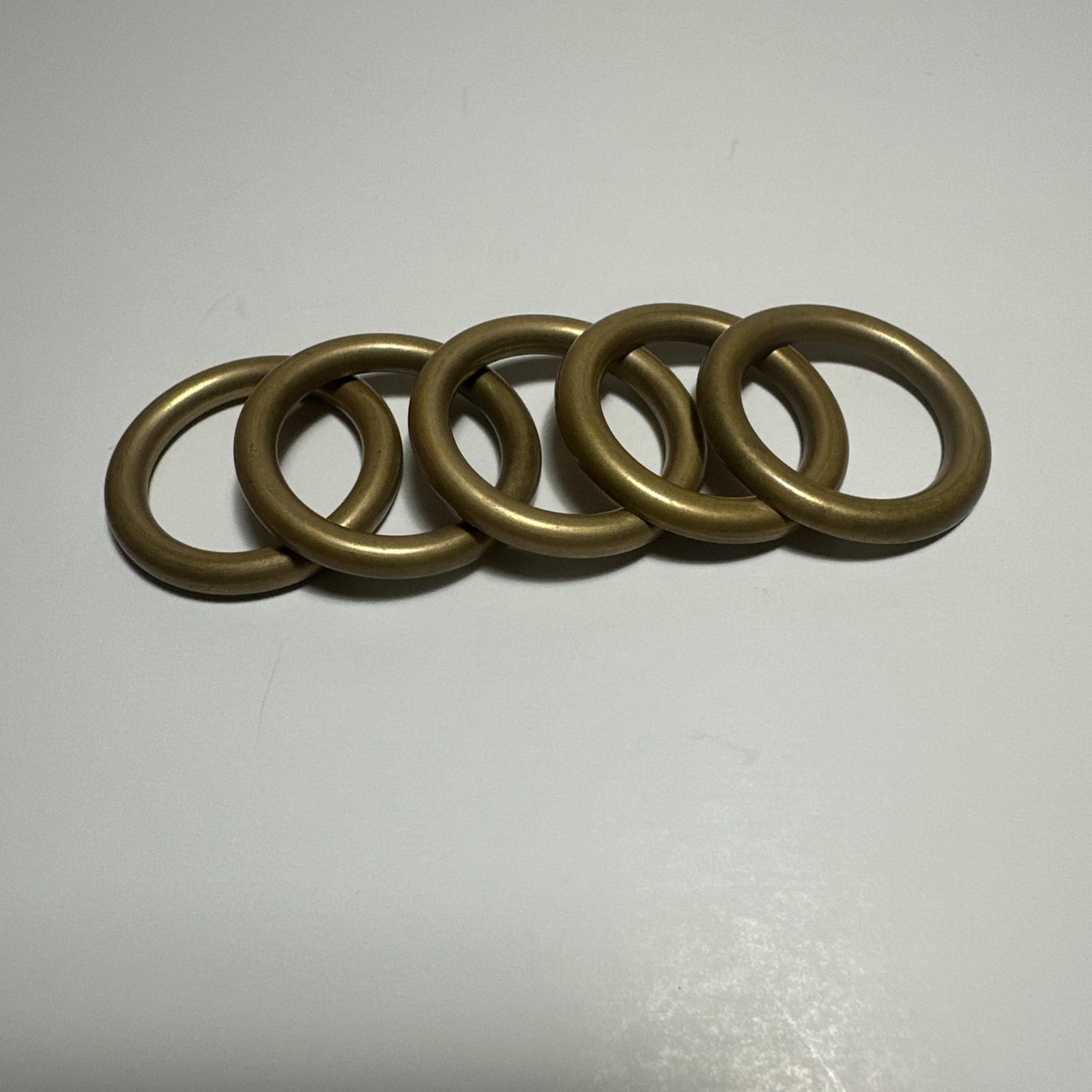 Vintage Magic Trick, Johnson Ellis Ring X2 Seamless Brass Ring Vintage Magic Trick, Johnson Ellis Ring X2 Seamless Brass Ring