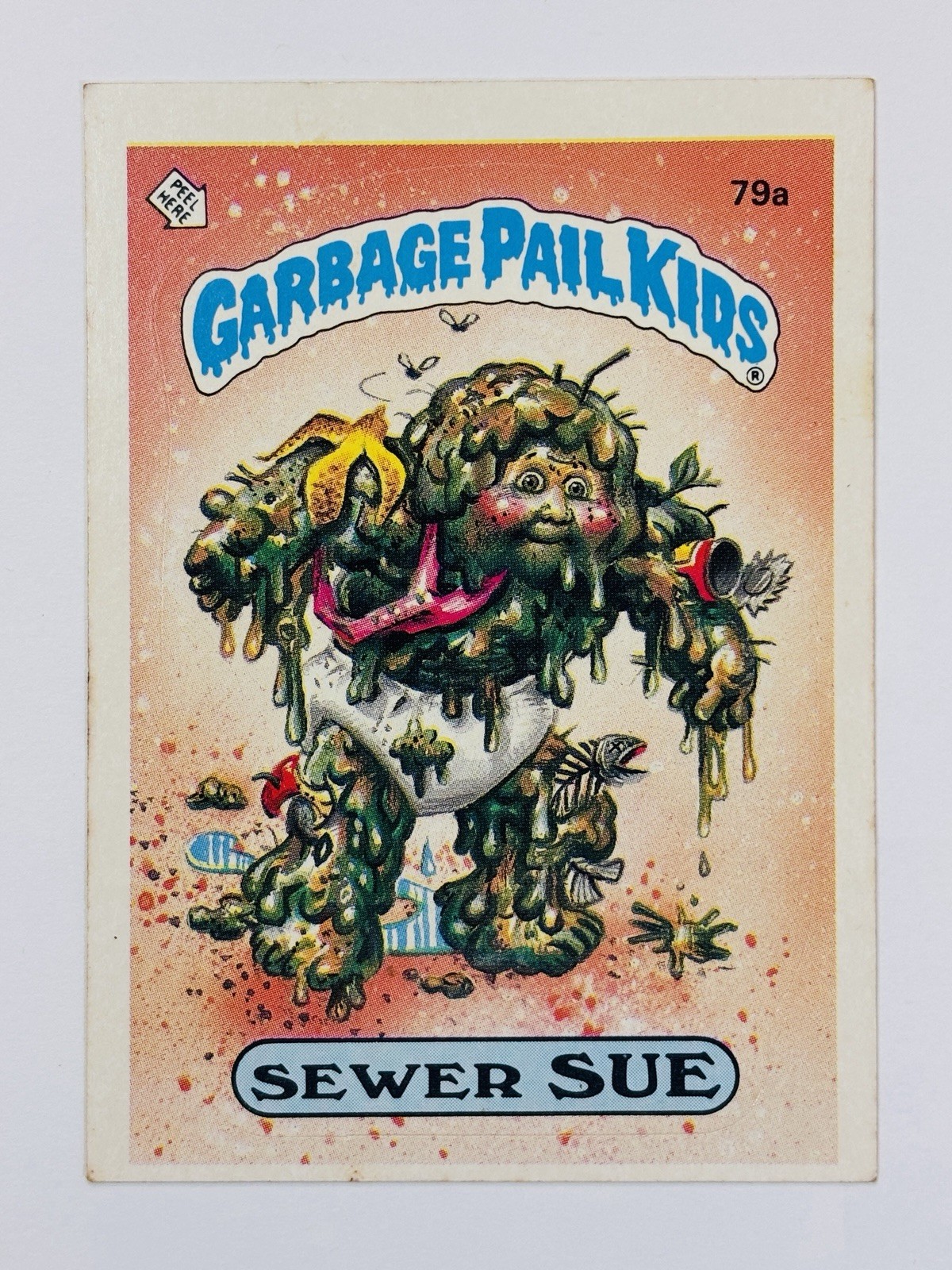 1985 Topps Garbage Pail Kids -Series 2 -Matte #79a SEWER SUE (VG) See PICS 1985 Topps Garbage Pail Kids -Series 2 -Matte #79a SEWER SUE (VG) See PICS