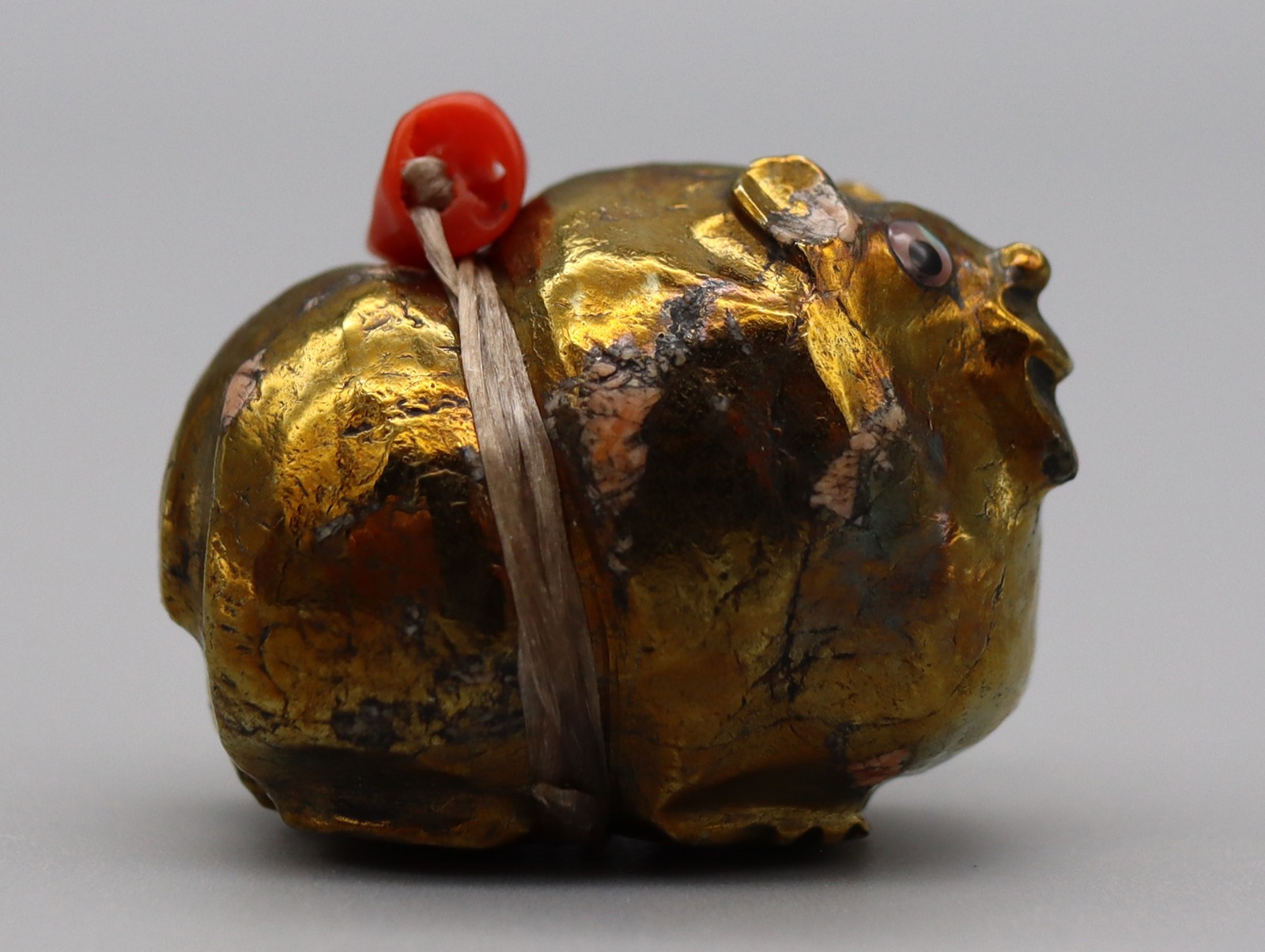 Ricky Laahty Pyrite Zuni Bear Fetish Ricky Laahty Pyrite Zuni Bear Fetish