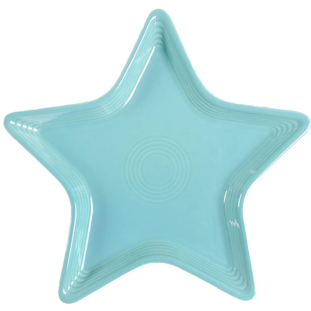 Homer Laughlin  Fiesta Turquoise  Star Shaped Plate 12016349