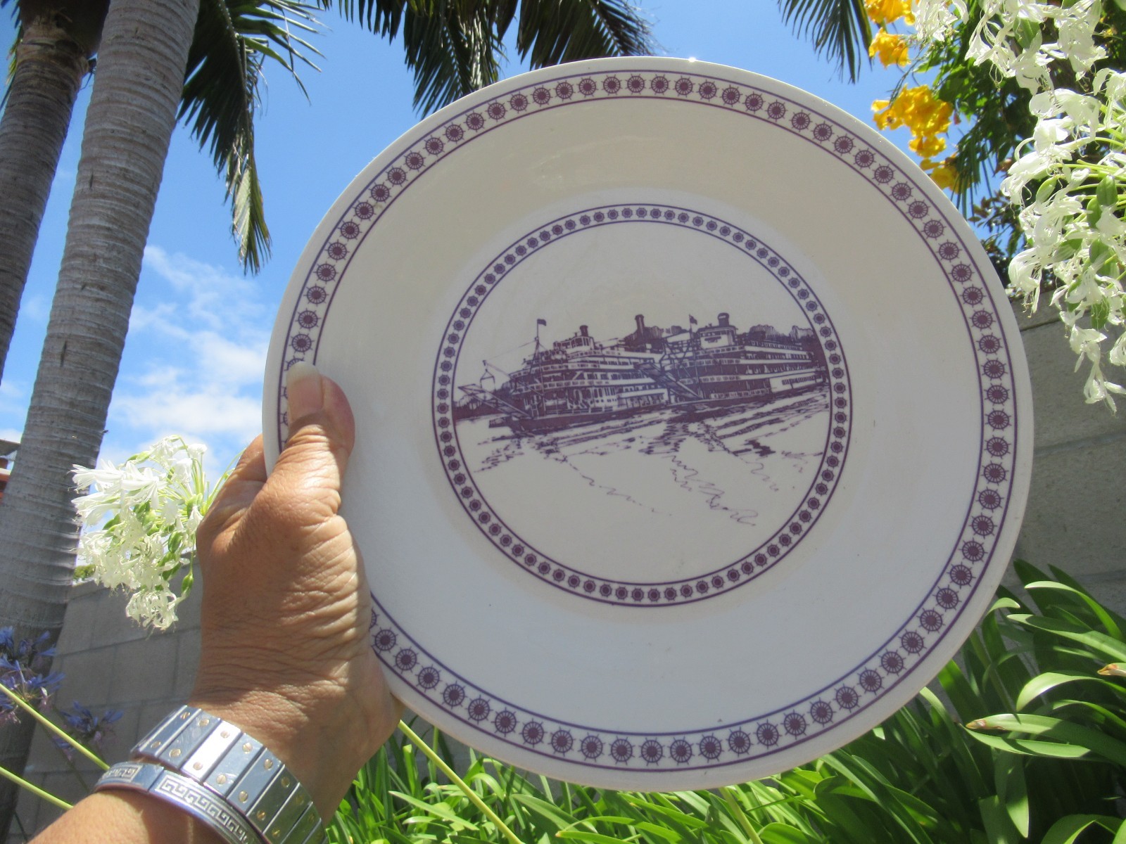 Vintage Mayer China Designed and Manufactured  for the Delta Queen Steamboat