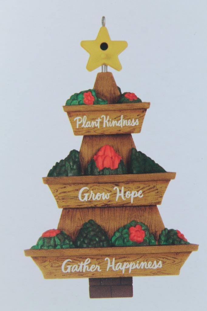 Hallmark \'Season\'s Gardenings\' Plant Kindness, Grow Hope, Gather.. 2023 Orn NIB