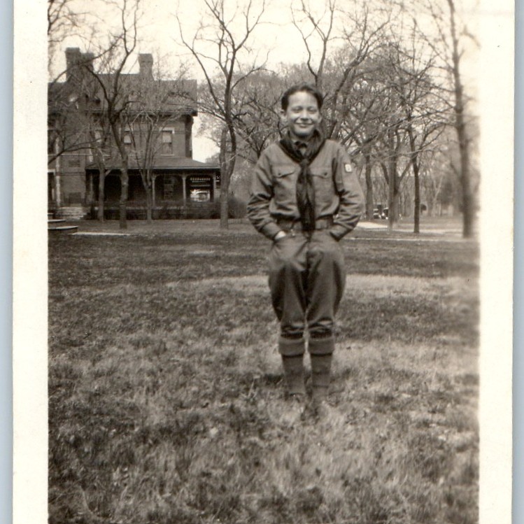 Vtg 1927 Topeka, KS Boy Scout Allan deLay Future Oregonian Photographer Uniform Vtg 1927 Topeka, KS Boy Scout Allan deLay Future Oregonian Photographer Uniform