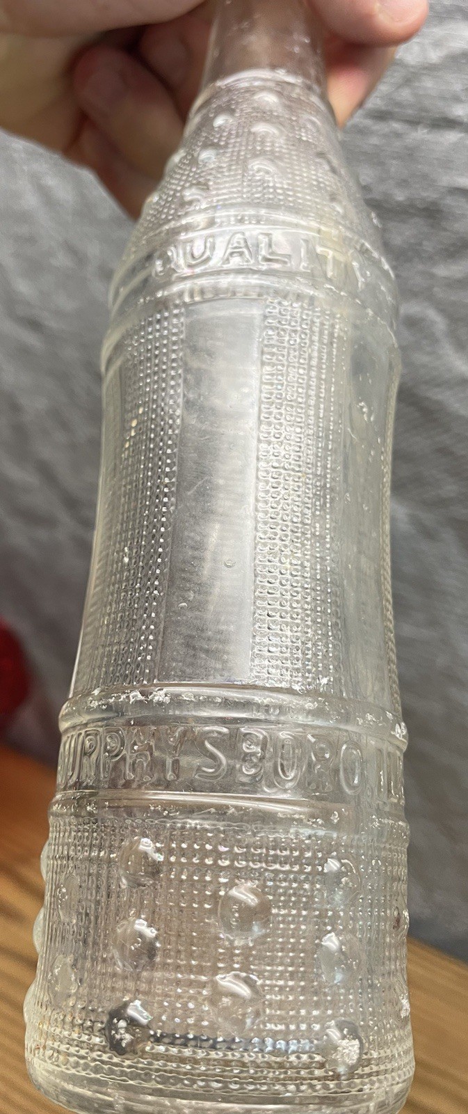 1940’s Murphysboro, ILL Dr. Pepper Co. Art Deco Soda Bottle Rare