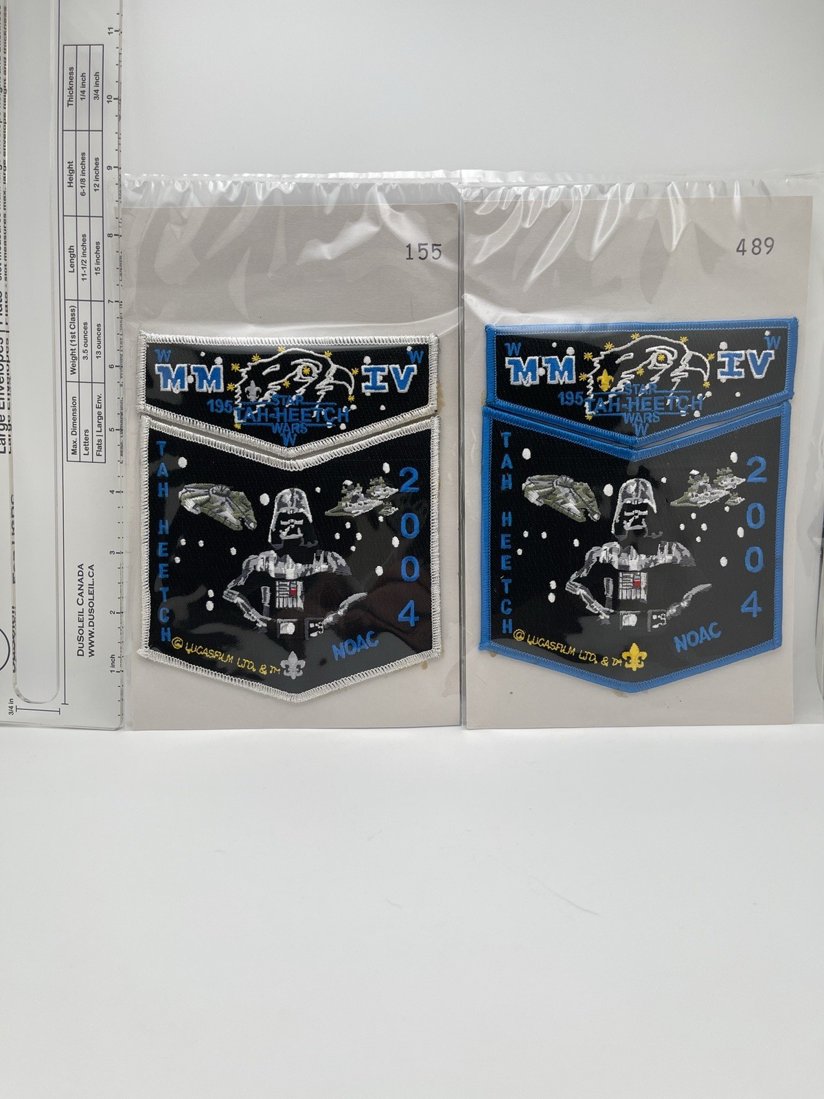BSA STAR WARS TAH-HEETCH OA ORDER OF THE ARROW LODGE 195 2004 NOAC Sets W/COA BSA STAR WARS TAH-HEETCH OA ORDER OF THE ARROW LODGE 195 2004 NOAC Sets W/COA