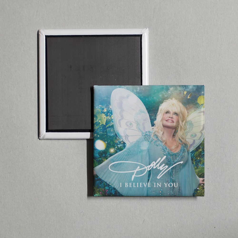Dolly Parton - I Believe in You Album Cover Locker Fridge Magnet Dolly Parton - I Believe in You Album Cover Locker Fridge Magnet