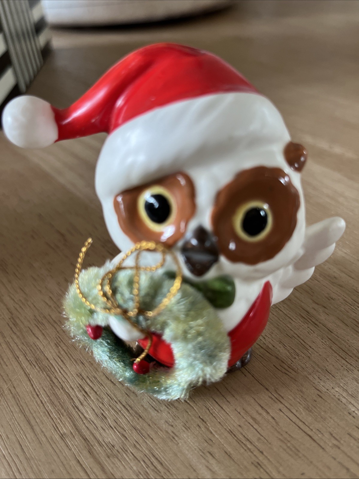 Vintage Christmas Owl Napcoware Japan Vintage Christmas Owl Napcoware Japan