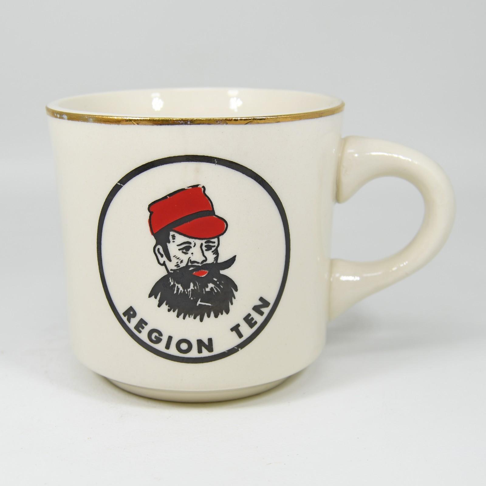 VTG Boy Scouts Region Ten Coffee Mug Cup Paul Bunyan Minnesota Dakota Montana VTG Boy Scouts Region Ten Coffee Mug Cup Paul Bunyan Minnesota Dakota Montana