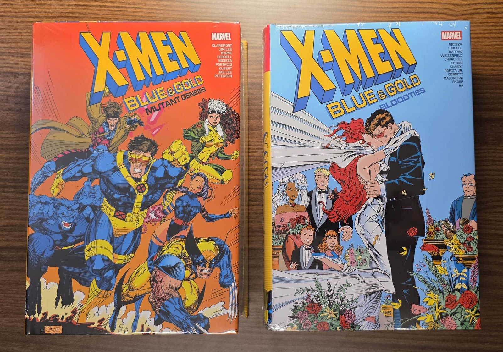 X-Men Blue and Gold Mutant Genesis & Bloodties Omnibus Set (BRAND NEW - SEALED) X-Men Blue and Gold Mutant Genesis & Bloodties Omnibus Set (BRAND NEW - SEALED)