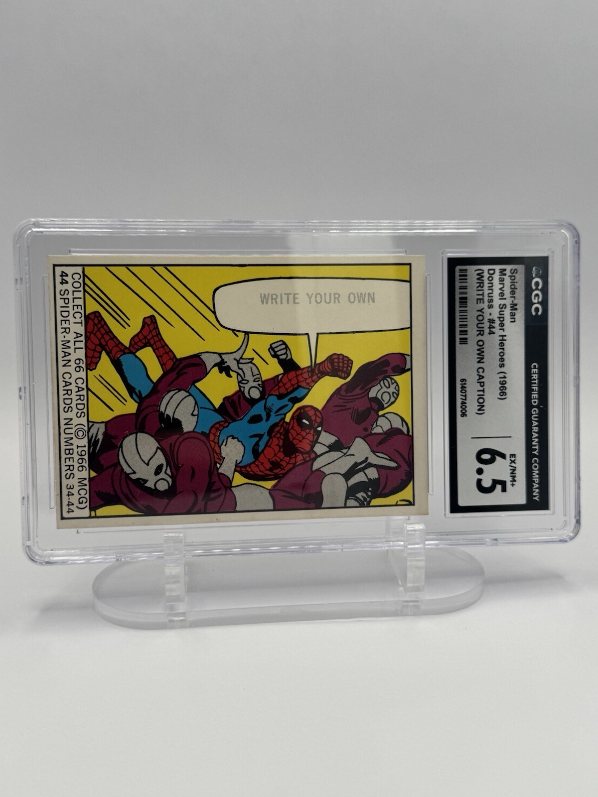 Spider-Man - 1966 Donruss Marvel Super Heroes #44