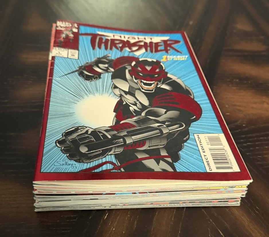 Night Thrasher 1-17 Complete Runs Marvel VF Lot Of 17 Comic Books Night Thrasher 1-17 Complete Runs Marvel VF Lot Of 17 Comic Books