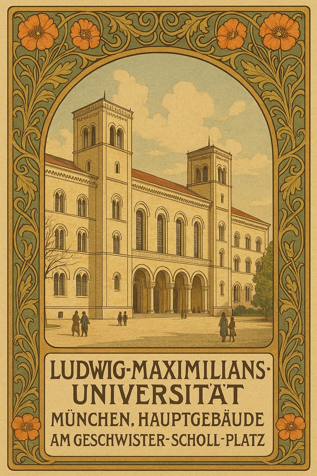 🌟 Ludwig-Maximilians University Poster - Munich 24x36” - Classic Print - 200 🌟 Ludwig-Maximilians University Poster - Munich 24x36” - Classic Print - 200