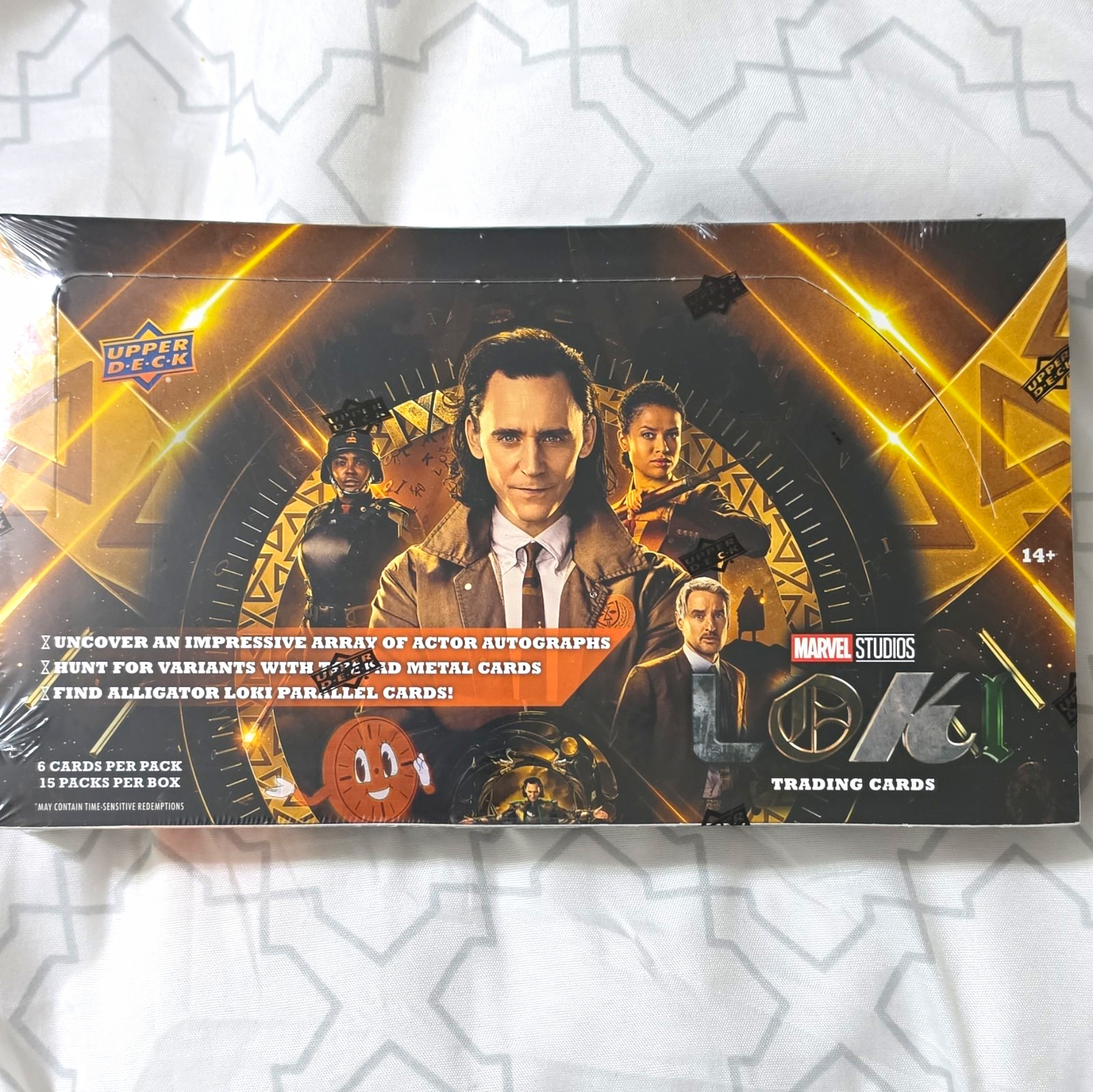 Upper Deck 2023 Marvel Studios Loki Sealed Box 90 Cards Autographs Parallels 14+