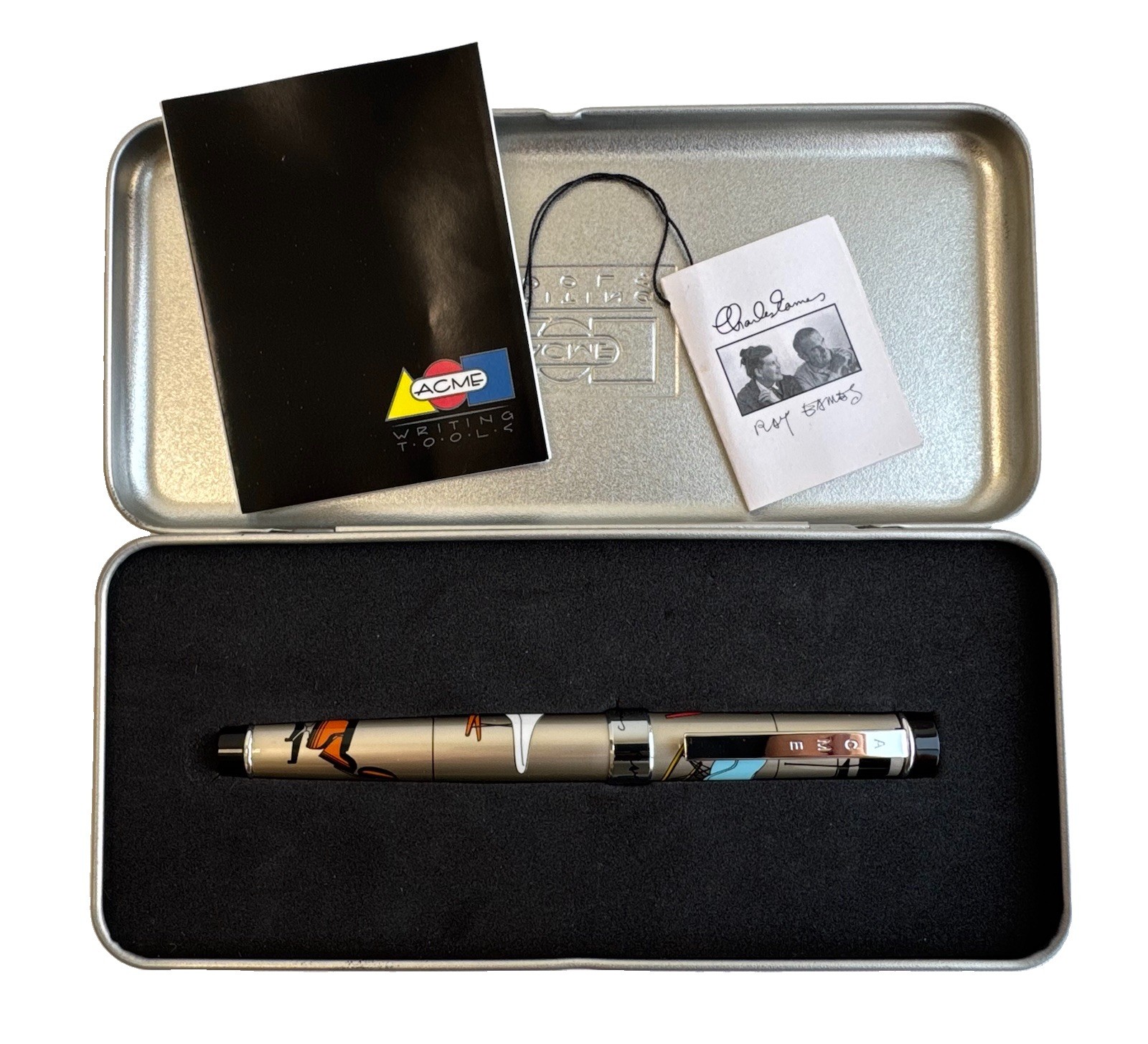 ACME Studio “EAMES CHAIRS” Standard Roller Ball Pen ARCHIVED Charles & Ray Eames ACME Studio “EAMES CHAIRS” Standard Roller Ball Pen ARCHIVED Charles & Ray Eames
