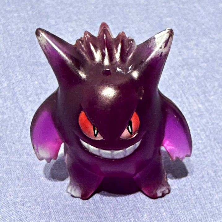 Nintendo Pokémon Gengar Purple Plastic Character Figurine Figure Toy