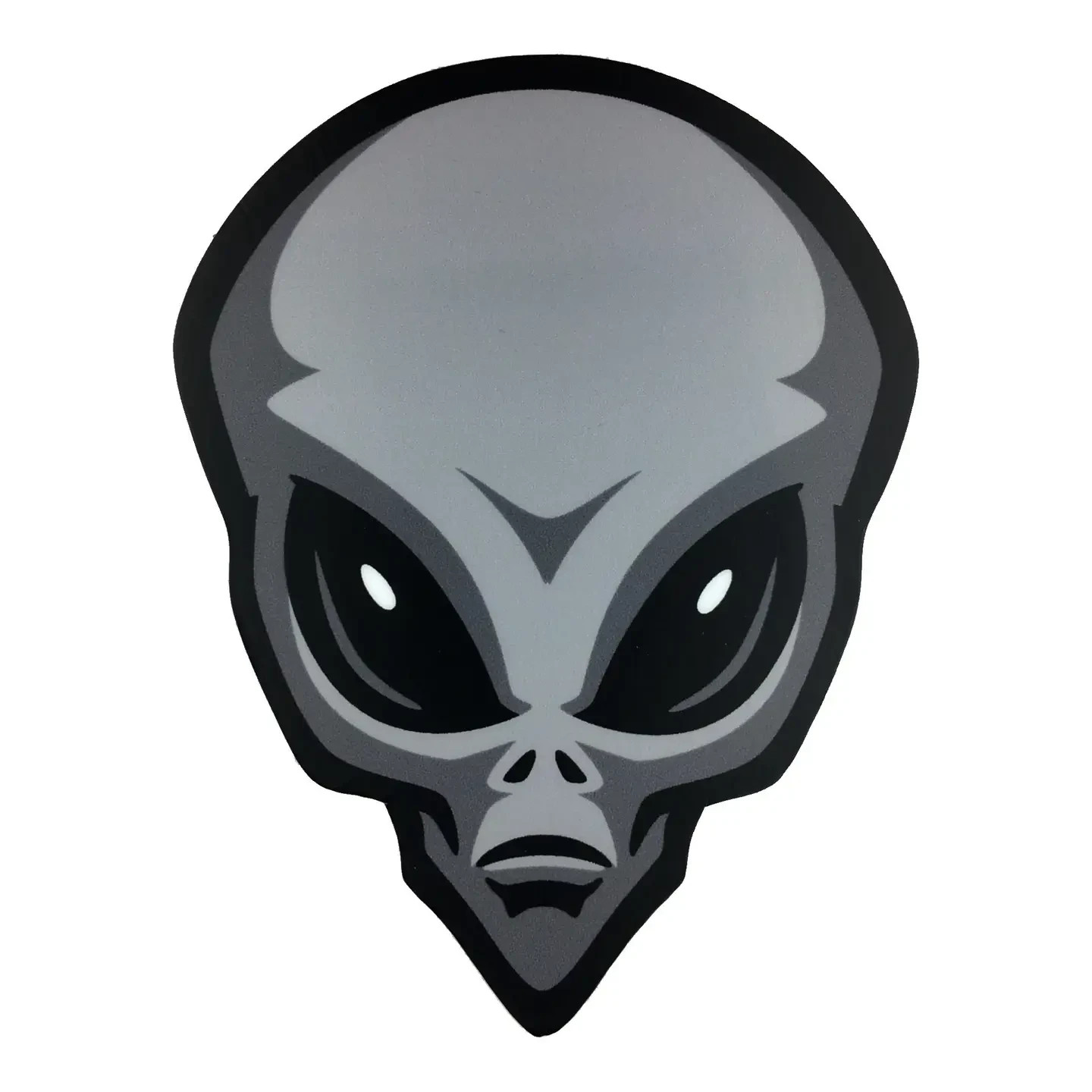 Gray Alien Sticker 2 1/2 