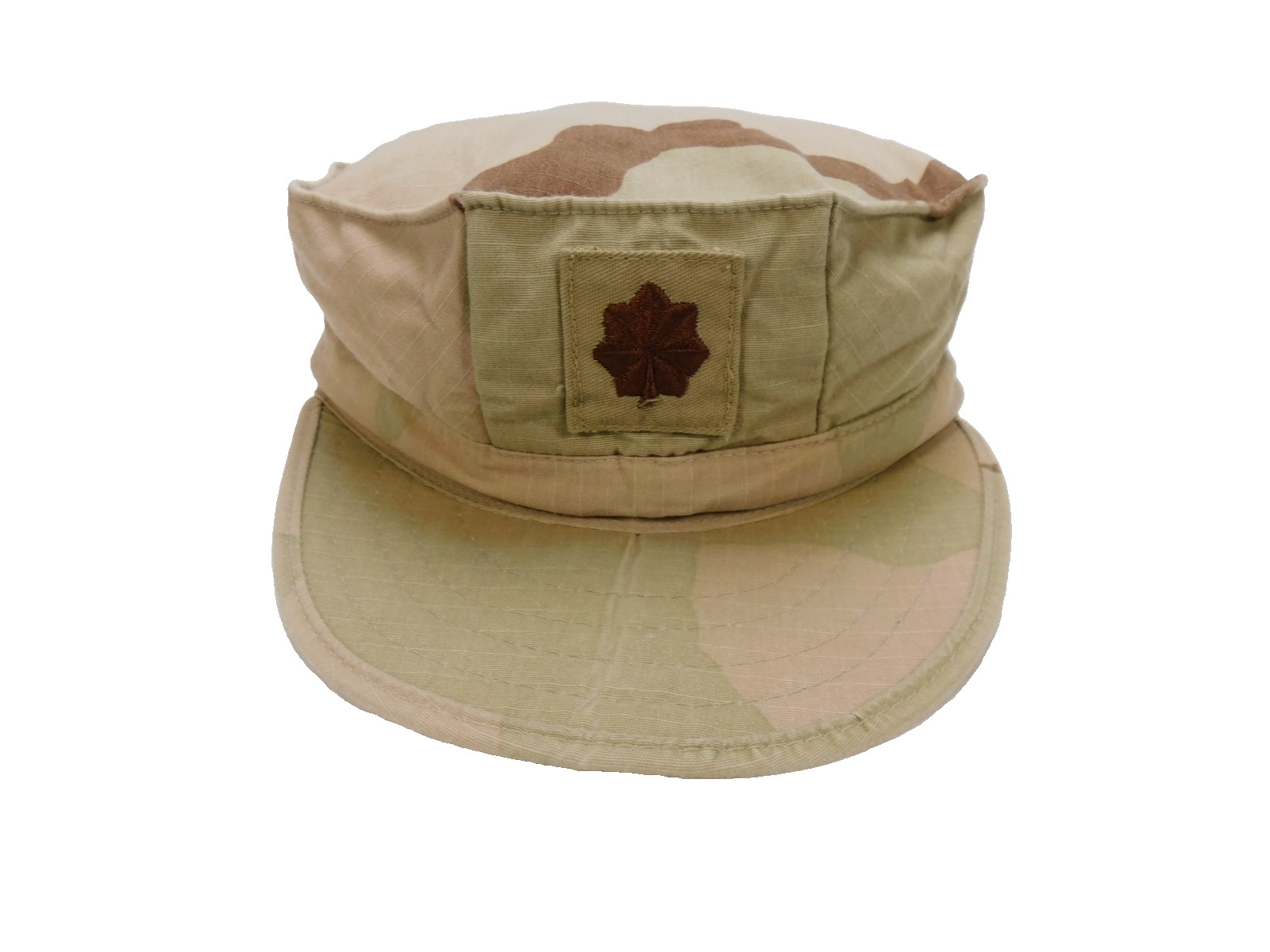 USMC US Marine DCU Utility Cap Medium Desert Camo 1999 Vintage Officer Uniform