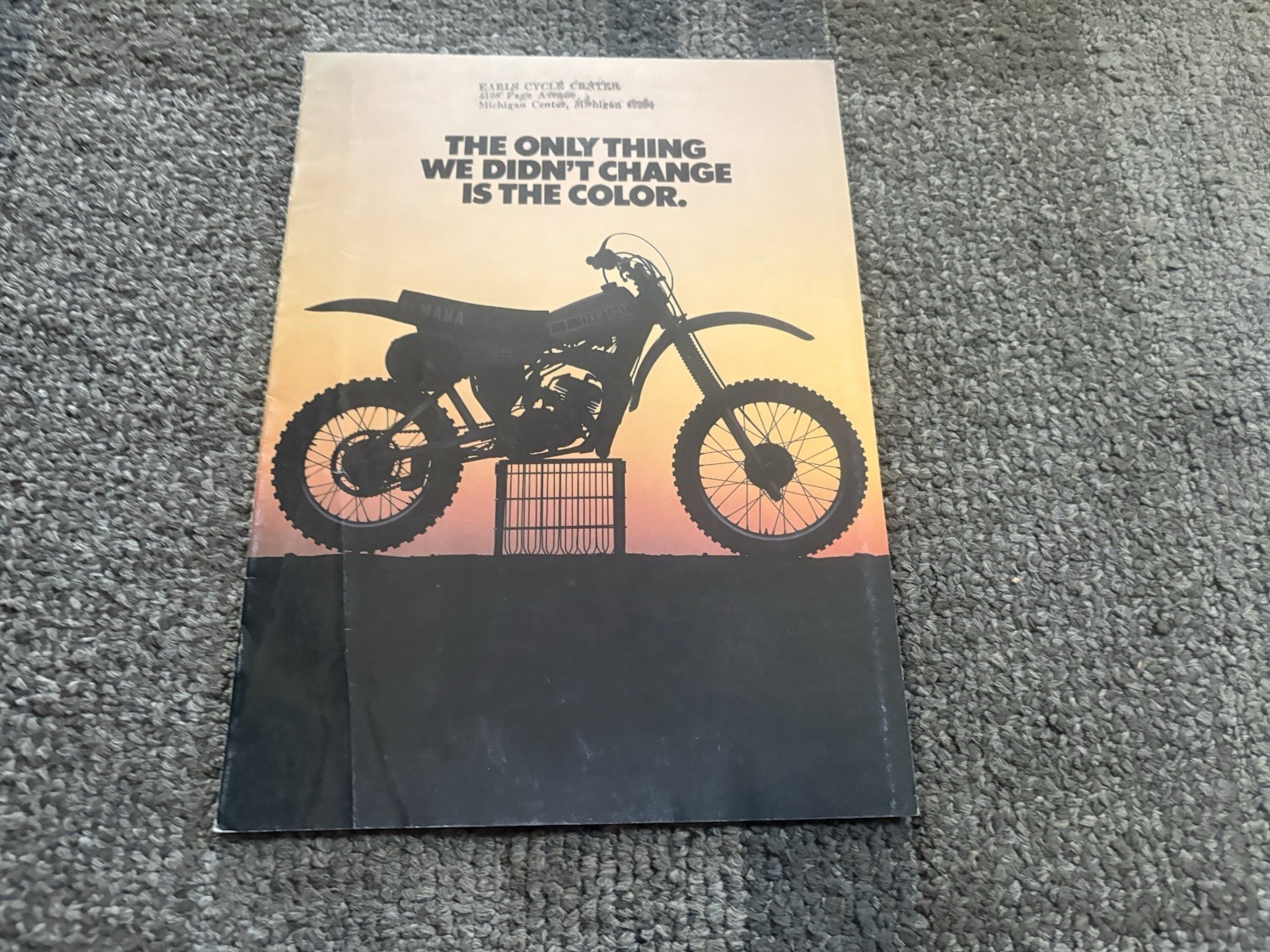 1980 Yamaha Yz 250 Yz 125 Yz 465 Yz 50 Yz 100 Bob Hannah Brochure Vintage Mx 1980 Yamaha Yz 250 Yz 125 Yz 465 Yz 50 Yz 100 Bob Hannah Brochure Vintage Mx
