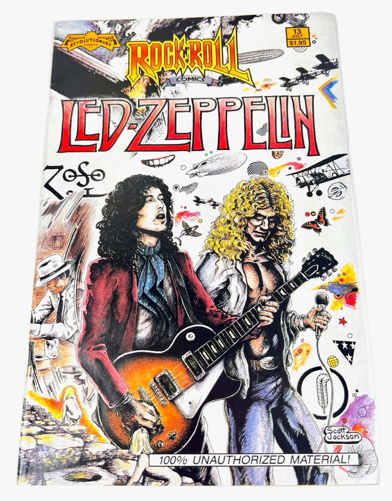 Led Zeppelin Rock n\' Roll Comics #13 Revolutionary 1990
