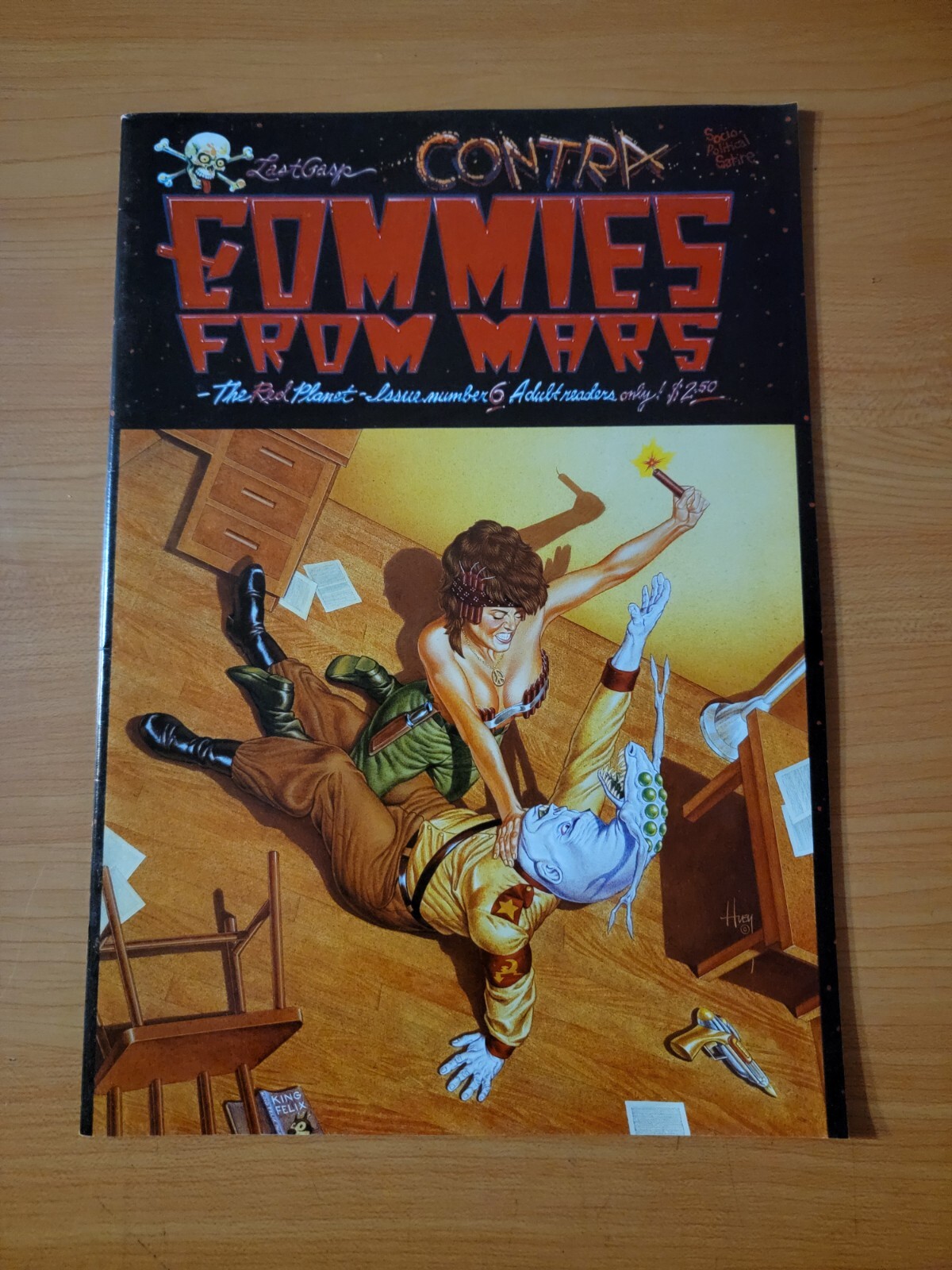 Commies From Mars - The Red Planet #1 ~ VF - NEAR MINT NM ~ 1987 Last Gasp