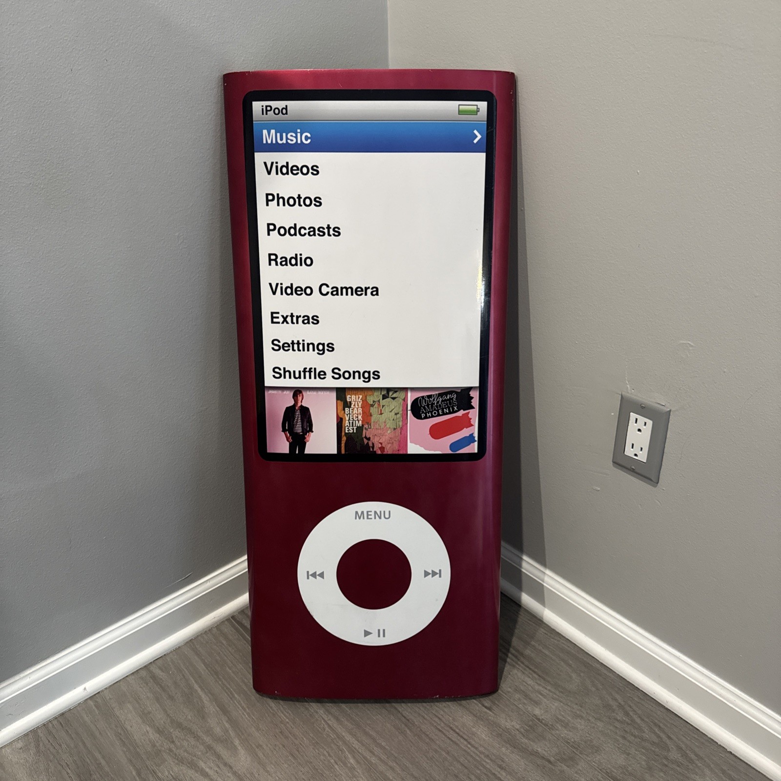 Vintage 00’s IPod Nano Store Display Home Screen Art Justin Bieber Artist GRAIL