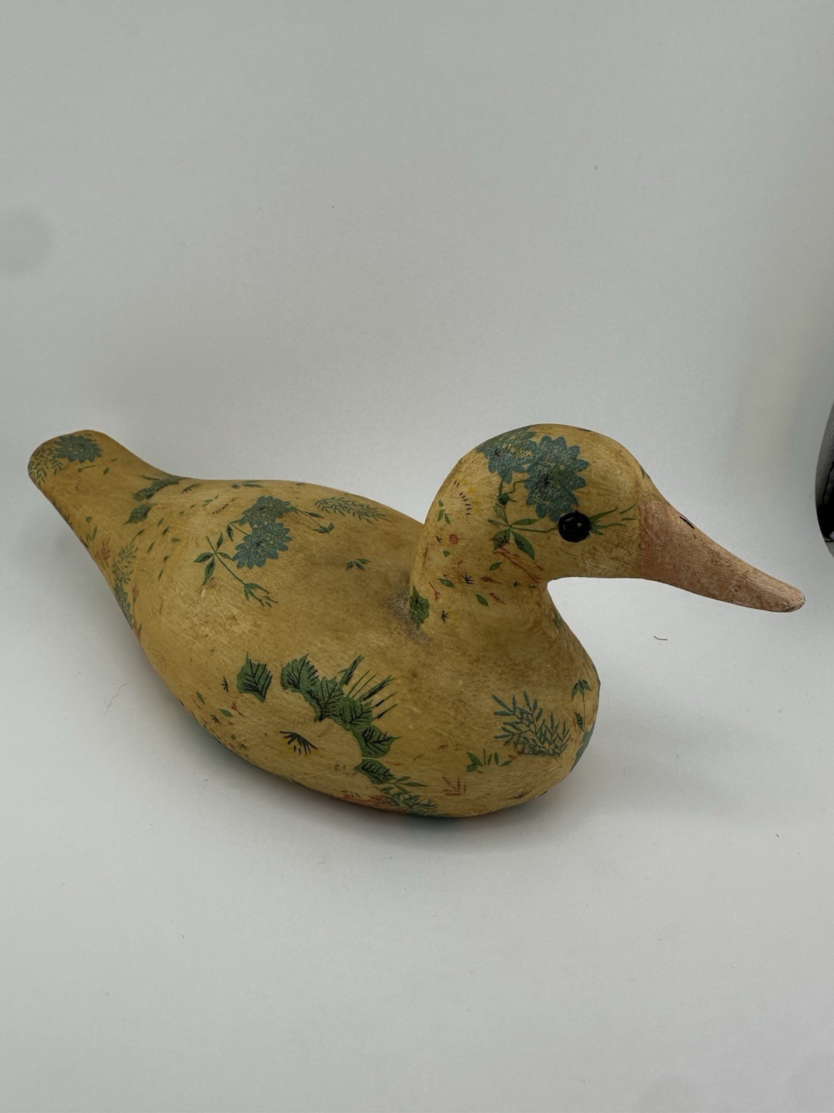 Rare Number 1 Donna White Watchamacallit Paper Mache Duck Signed FREE SH
