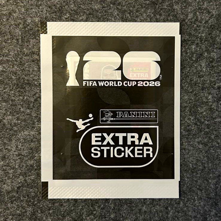 Panini World Cup 2026 - original pack with 3 extra stickers