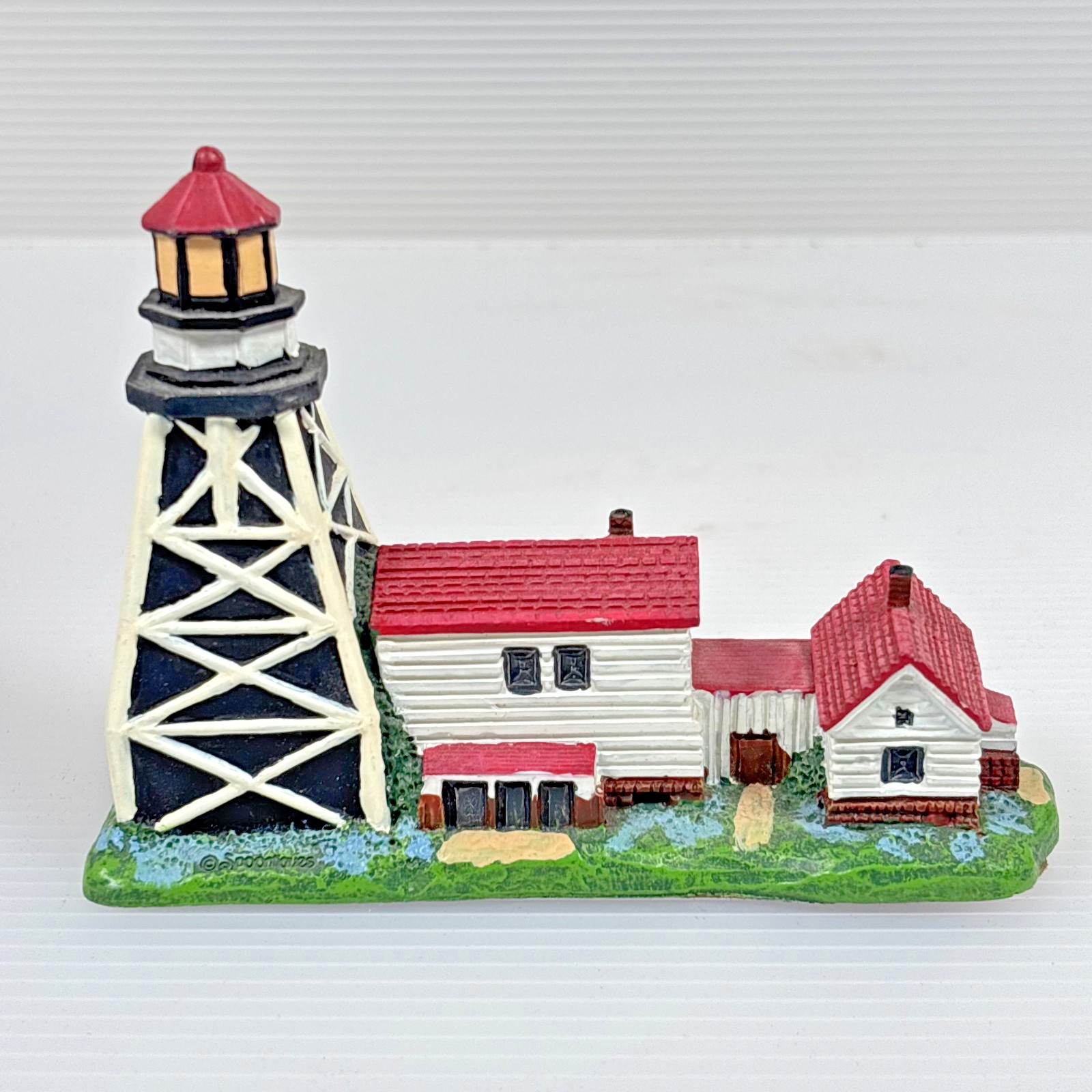 Vintage Spoontiques Lighthouse Whitefish Point Michigan Lighthouse Figurine 9097